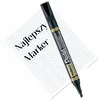 Image de Pentel N860 Permanent Marker Zwart - Scherpe punten