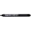 Image de Pentel Merkpen Nxs15 Intrekbare punt - Zwart