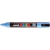 Image de Metallic blauw verfstift op waterbasis met conische punt medium