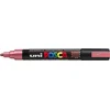 Image de Metallic Rood verfstift op waterbasis met conische punt medium