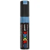 Image de Metallic blauw verfstift op waterbasis met schuine punt breed