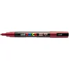 Image de Verfstift Posca PC3M F donkerrood