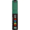 Image de Donkergroen verfstift op waterbasis met schuine punt breed