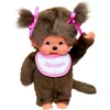 Image de Monchhichi | Meisje Met Slab Roze 20cm