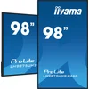 Image de iiyama LH9875UHS-B2AG beeldkrant Digitale signage flatscreen 2,48 m (97.5") LED Wifi 500 cd/m² 4K Ultra HD Zwart Type processor Android 11 24/7
