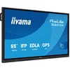 Image de iiyama TE6513A-B2AG beeldkrant Interactief flatscreen 163,8 cm (64.5") Wifi 500 cd/m² 4K Ultra HD Zwart Touchscreen Type processor Android 24/7