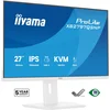 Image de iiyama ProLite XB2797QSNP-W1 - 27 inch - QHD - IPS - USB-Hub (4x) - Verstelbaar - USB-C Dock - 96w power delivery, Wit