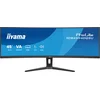 Image de iiyama ProLite XCB4594DQSU-B1 - 45 inch - DQHD - VA - USB-Hub (4x) - verstelbaar - Curved - HDR, KVM