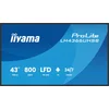 Image de iiyama LH4366UHSB-B1AG beeldkrant Digitale signage flatscreen 109,2 cm (43) LCD Wifi 800 cd/m² 4K Ultra HD Zwart Type processor Android 24/7
