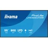Image de iiyama LH5566UHSB-B1AG beeldkrant Digitale signage flatscreen 139,7 cm (55) LCD Wifi 800 cd/m² 4K Ultra HD Zwart Type processor Android 24/7