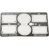 Image de Tamiya Modelbouwdecoratie - 12666 Panther D. - Photo-Etched Grille Set Photo-etch