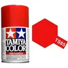 Image de Tamiya Hobbyverf Acrylverf - TS-85 Brilliant Ferrari Mica Red - Gloss - Acryl Spray - Verf spuitbus - 100 ml