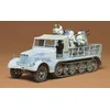 Image de Tamiya Modelbouwpakket Militaire voertuigen - 35050 German Halftrack w/4-Bar.AA Gun Figures Plastic - 1:35 - Modelbouw