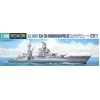 Image de Tamiya Modelbouwpakket Militaire voertuigen - 31804 U.S. Navy CA-35 Indianapolis Plastic - 1:700 - Modelbouw