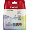Image de Canon CLI-521C/M/Y - Inktcartridge / Cyaan / Magenta / Geel
