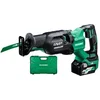 Image de HiKOKI CR36DAWGZ 18/36V Multivolt Li-Ion accu Reciprozaag set (2x 2,5Ah) in koffer - 300mm - koolborstelloos