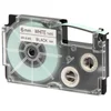 Image de Casio XR-12X1 Labeltape Tapekleur: Transparant Tekstkleur: Zwart 12 mm 8 m
