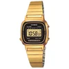 Image de Casio Vintage Mini LA670WEGA-1EF Dameshorloge 25 mm - Goudkleurig