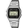 Image de Casio Vintage A158WEA-1EF Dameshorloge 33,2 mm - Zilverkleurig