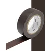 Image de MT Washi Tape Bruin - Cocoa - Masking tape Brown 7 meter x 1,5 cm.