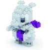 Image de Bandai - Nanoblock - Mewtwo - Pokémon - Mini Brick Figuur - Bouwset - Pixel Mewtwo Pokémon Figuur Bouwpakket - NBPM006