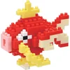 Image de Bandai - Nanoblock - Magikarp - Pokémon - Mini Brick Figuur - Bouwset - Pokémon Magikarp (Magikarp) Pixel Figuur Kit - NBPM035