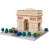 Image de Bandai - Nanoblock - Arc de Triomphe Deluxe - Baksteen Minifiguur 1560 stuks - Bouwpakket Montage Model Monumenten Parijs - Bouwpakket Speelgoed Kinderen 12 jaar en + Tiener Volwassenen - NBC045