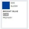 Image de Gunze S-065 - Mr. Color Spray 100 ml Bright Blue - Spuitbus voor Plastic Modelbouw