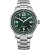 Image de Citizen Urban Military NJ0190-51X Horloge - Staal - Zilverkleurig - Ø 40 mm