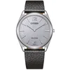 Image de Citizen Suratto AR3120-16A Horloge - Leer - Zwart - Ø 38 mm