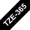 Image de P-Touch TZE-365 white on black 36mm laminated