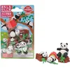 Image de Iwako Blister Pack/Panda Family (9 pcs)
