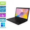 Image de Ordinateur Portable - LENOVO - ThinkPad T14 Gen 2 - Intel Core i5 - 8Go RAM - 240Go SSD - 14 Full-HD en occasion ou reconditionné