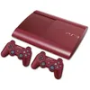 Image de Console Sony PS3 Ultra Slim 500 Go rouge - 2 manettes sans fil Dualshock 3 - Pack en occasion ou reconditionné