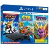 Image de Console PS4 Slim 1To Noire/Jet Black + Ratchet & Clank + Crash Team Racing + Spyro Reignited Trilogy - PlayStation Officiel en occasion ou reconditionné