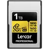 Image de Lexar Pro Gold 1TB 4.0 CFexpress Type A VPG400 - R1800/W1650 MB/s