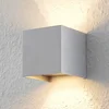 Image de Arcchio - wandlamp - 1licht - Aluminium, metaal - H: 9.7 cm - G9 - aluminium