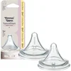 Image de Tommee Tippee Natural Start Deep Latch Driehoekige spenen - set van 2 Extra Slow Flow flesspeen - 0m+