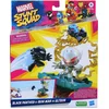 Image de Marvel Stunt Squad Speelset Ironman VS Black Panther Middel Assorti.