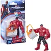 Image de Hasbro Avengers actiefiguur Red Hulk 10cm Marvel speelgoed.