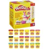Image de Play-Doh Fantaseer maar raak 18-pack - Boetseerklei kinderen - Speelklei Play-Doy potjes - 18 verschillende kleuren