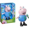Image de Hasbro Peppa Pig speelfiguur Grappende en Zingende George kind.