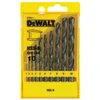 Image de DeWalt DT5911 10 delige HSS-R Metaalborenset in cassette