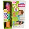Image de Tomy educatief speelgoed Hide & Squeak Egg Stackers multicolor.