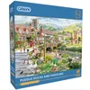 Image de Gibsons - Puddle Ducks & Paddling (door Richard Macneil) - 500 stukjes 48×34cm (b×h) - Legpuzzel voor volwassenen