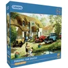 Image de Gibsons - Feeding the Ducks (door Kevin Walsh) - 500 stukjes 48×34cm (b×h) - Legpuzzel voor volwassenen