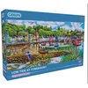 Image de Gibsons - Low Tide at Tobermory (door Roger Neil Turner) - 636 stukjes 69×32cm (b×h) - Panorama Legpuzzel