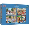 Image de Gibsons - School Days (door Trevor Mitchell) - 4×500 stukjes 48×34cm (b×h) - Legpuzzel voor volwassenen