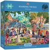 Image de Gibsons - Boarding the Bus (door Steve Crisp) - 1000 stukjes 68×49cm (b×h) - Legpuzzel voor volwassenen