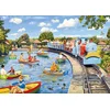 Image de Gibsons - The Boating Lake (door Trevor Mitchell) - 1000 stukjes 68×49cm (b×h) - Legpuzzel voor volwassenen